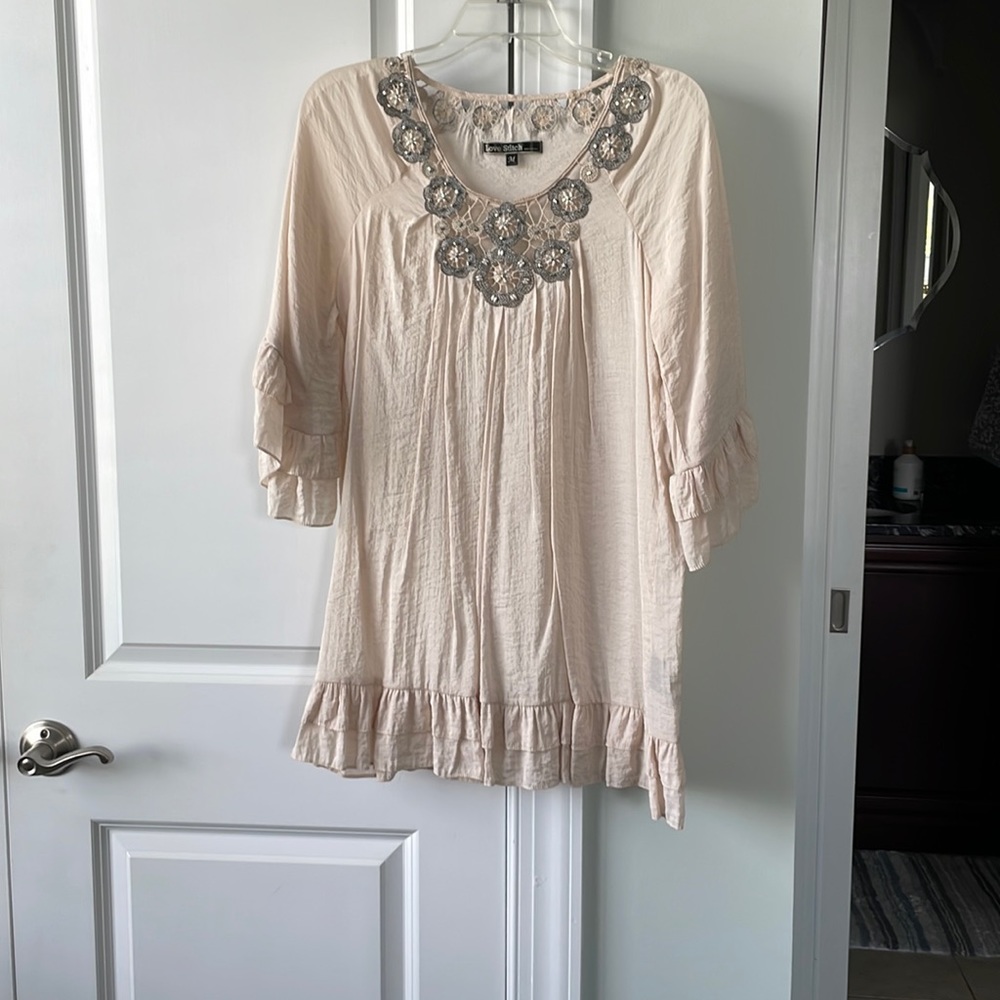 Love Stitch Tunic Dress Size Medium